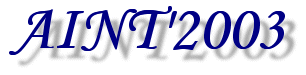 AINT'2003 Logo